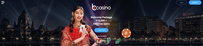 bCasino Welcome Bonus